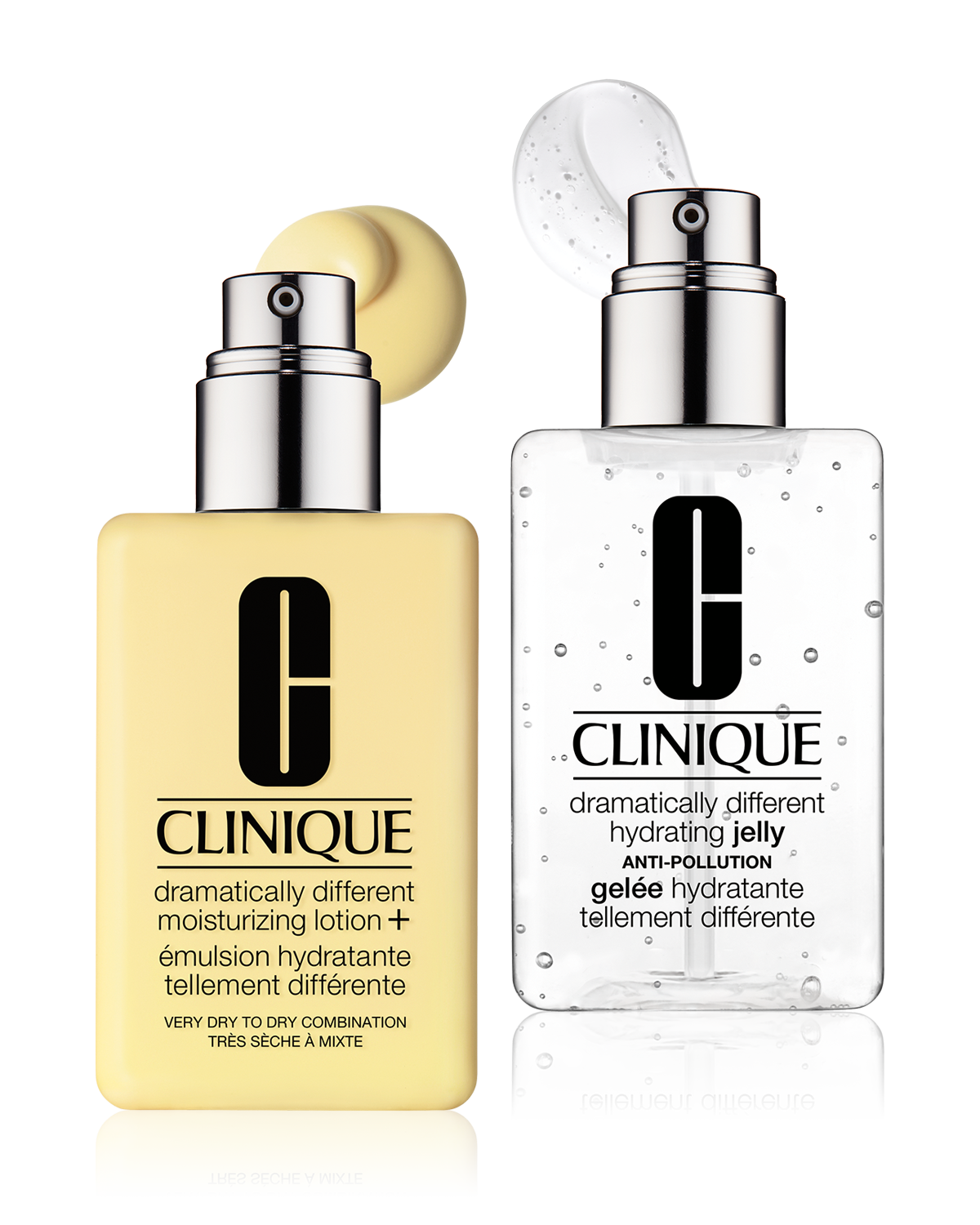 Jumbo Duo: Different Moisturizing Lotion+™ + Dramatically Different™ Hydrating Jelly | Clinique